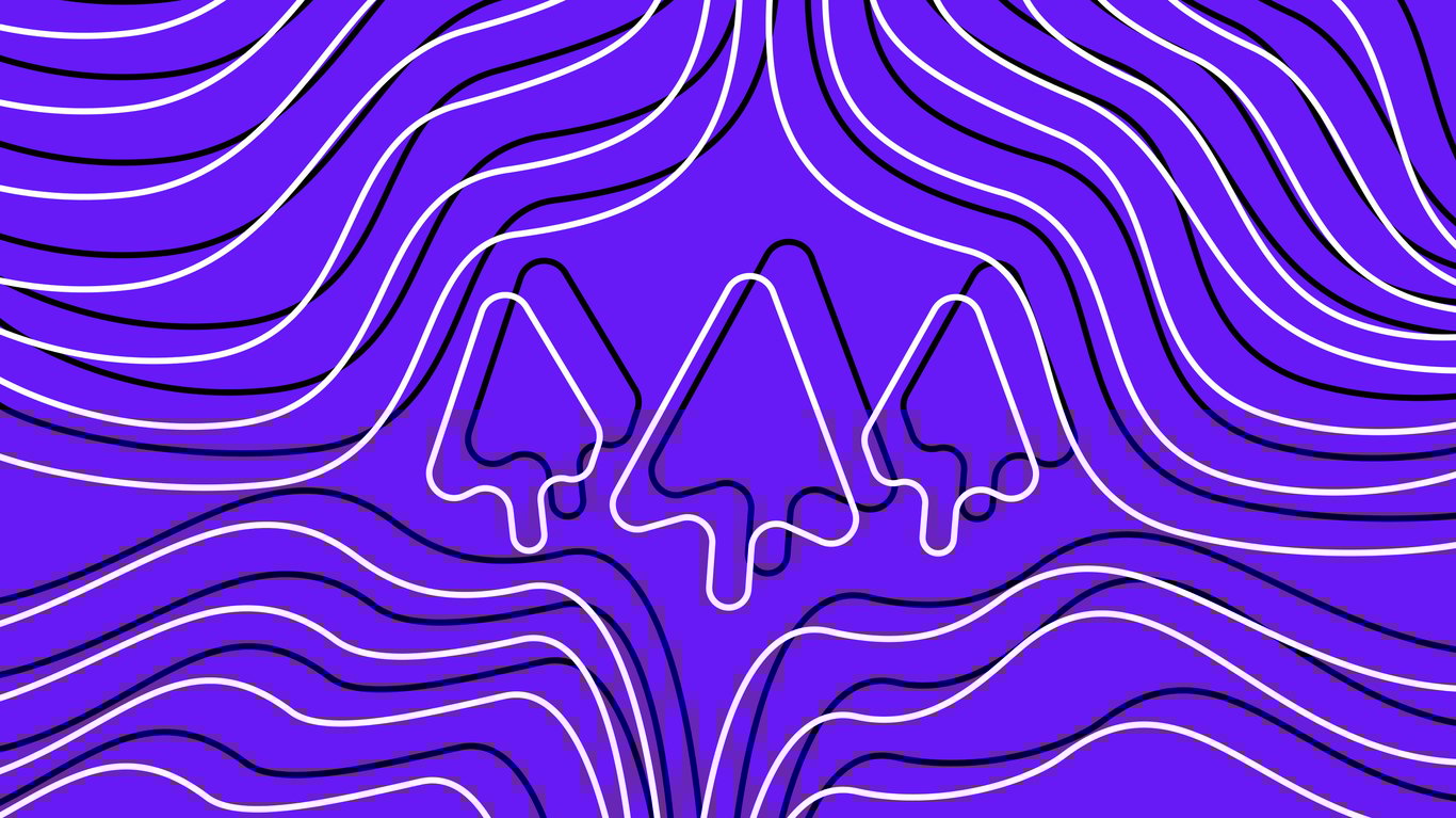 A kid holding up an etch-a-sketch with some UI drawn on it