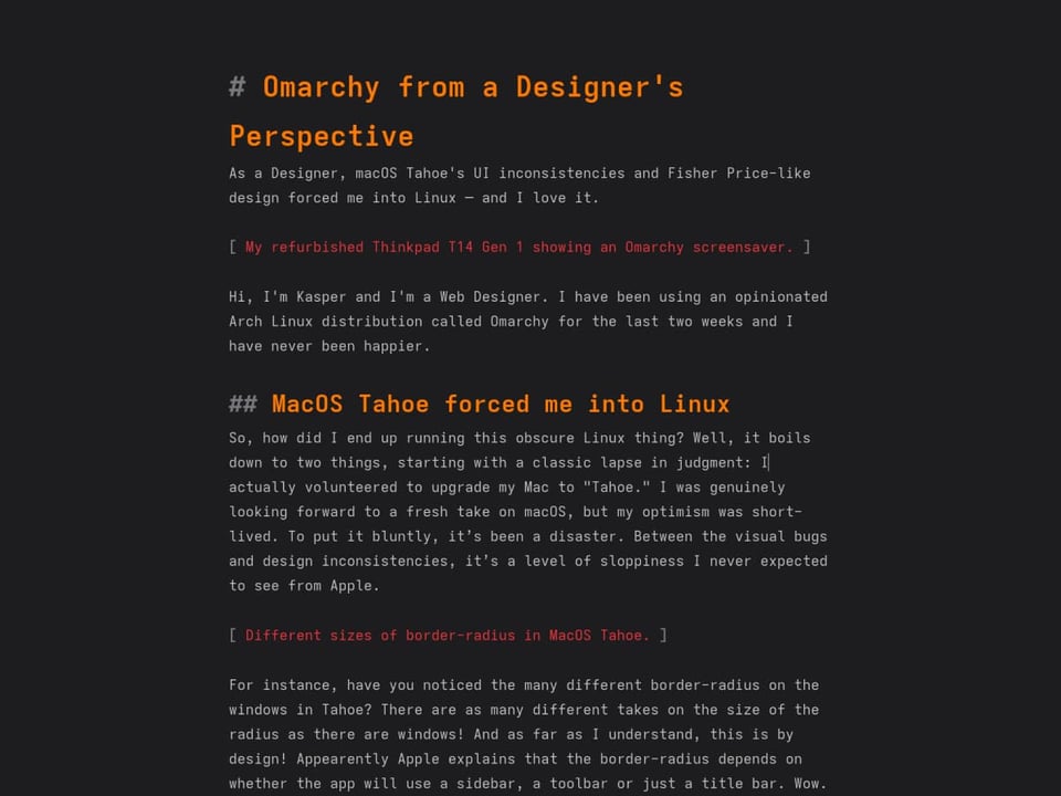 This very article being written in Iotas, a Markdown editor.