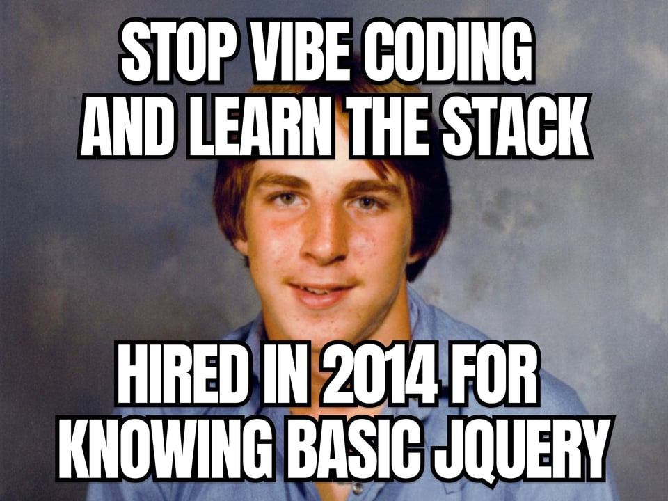 Old Economy Steve, Millennial Edition.